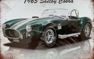 Kyltti Shelby Cobra