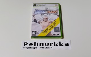 Smackdown vs. Raw 2007 - Xbox 360 (promo, uusi)