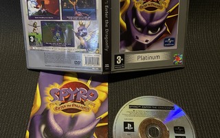 Spyro Enter the Dragonfly Platinum PS2 CiB