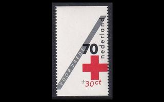 Alankomaat 1239C ** Punainen Risti vihkomerkki (1983)