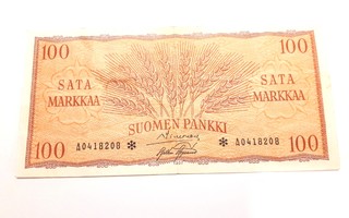 *Tähtiseteli* 100 Markkaa 1957