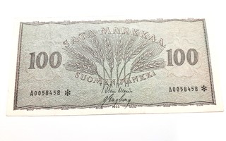 *Tähtiseteli* 100 Markkaa 1955
