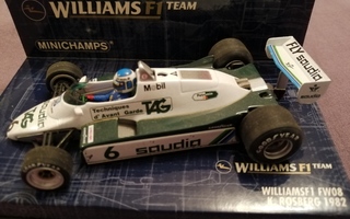 Williams FW08 K. Rosberg 1/43