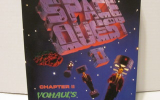 Space Quest II, vintage Amiga peli, Big Box