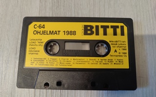C64 - C-64 Ohjelmat 1988 Mikro BITTI kasetti