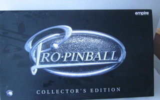 Pro Pinball, vintage Pc-pelisetti Collector's edition, CiB