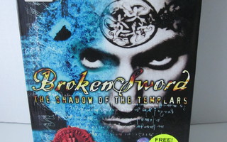 Broken Sword, alkuperäinen vintage PC-peli (1993), Big Box