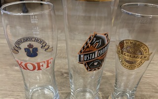 Brewmaster's Ale & Lager, Musta hevonen ja Koff lasit